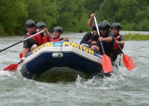 rafting